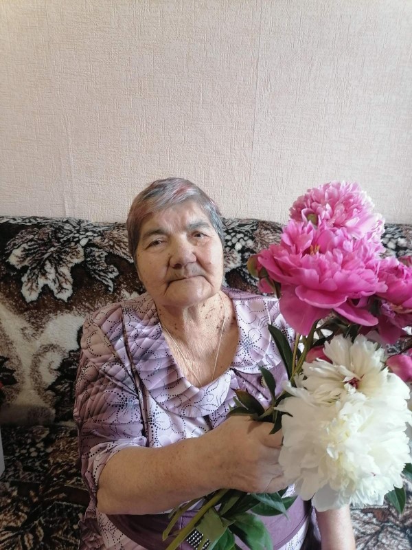 Поздравление жительницы отделения