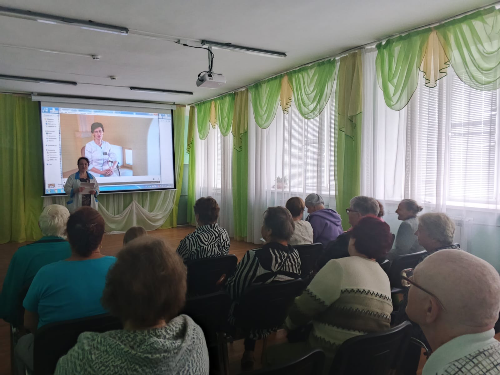 Лекция медсестры в ОДП на тему :